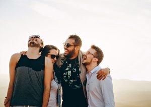 Cannabis helps people connect making catching up with friends a great thing to do while stoned and broke