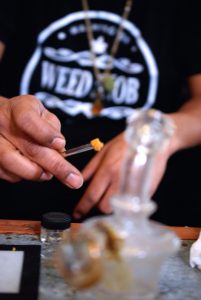 A clean dab rig improves experience