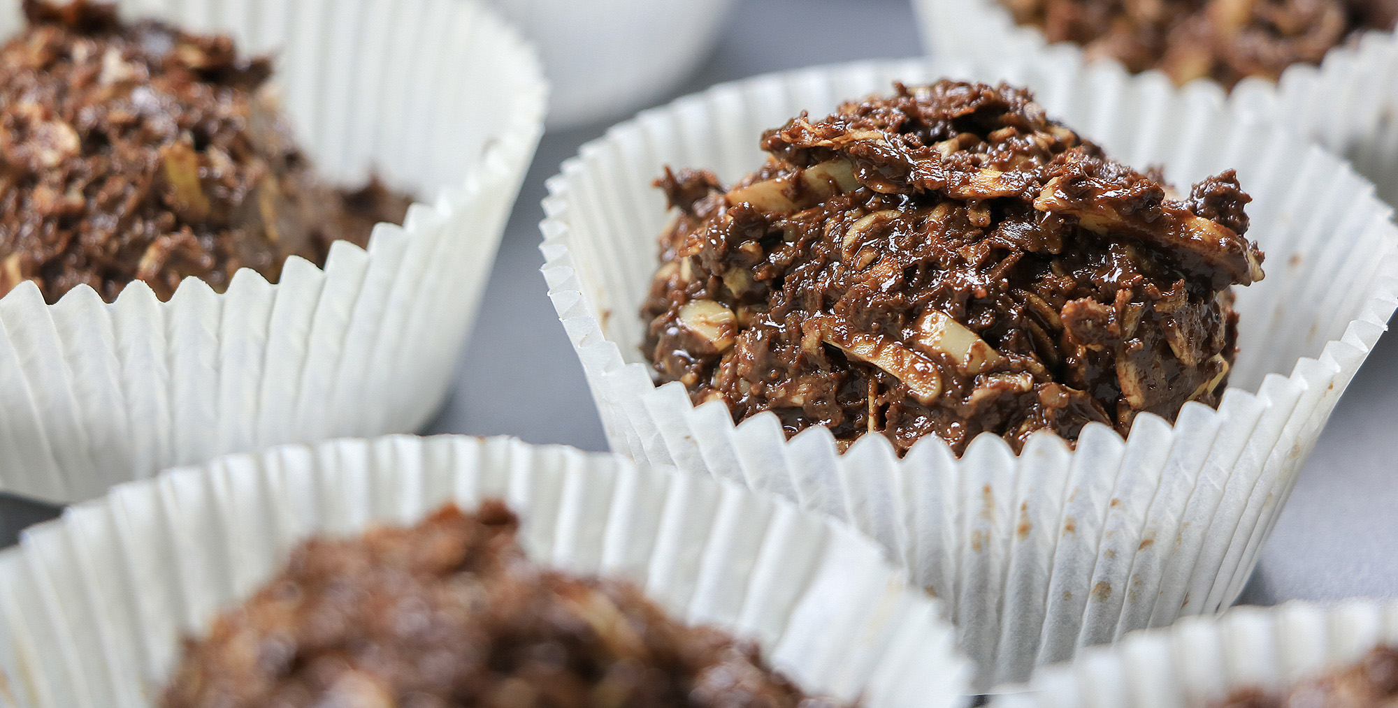 truffles with chocolate, coconut, and pistachio